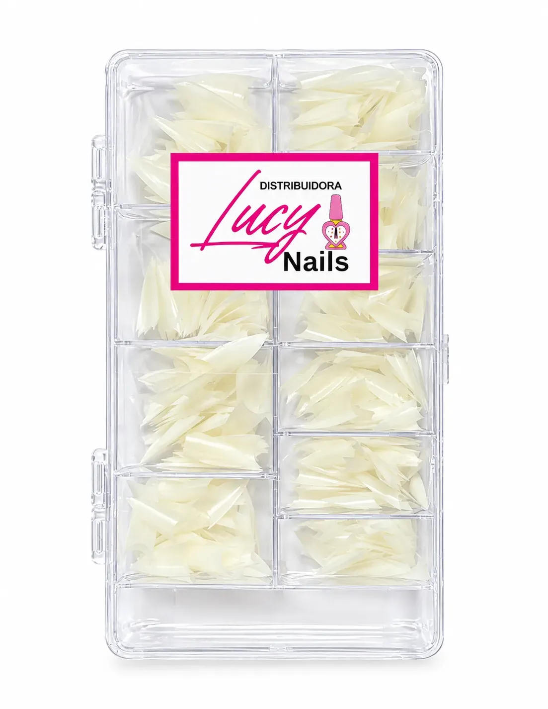 TIP STILETTO XS NATURAL LUCY NAILS - Image 1