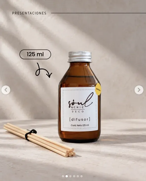 Difusor x 125 ml