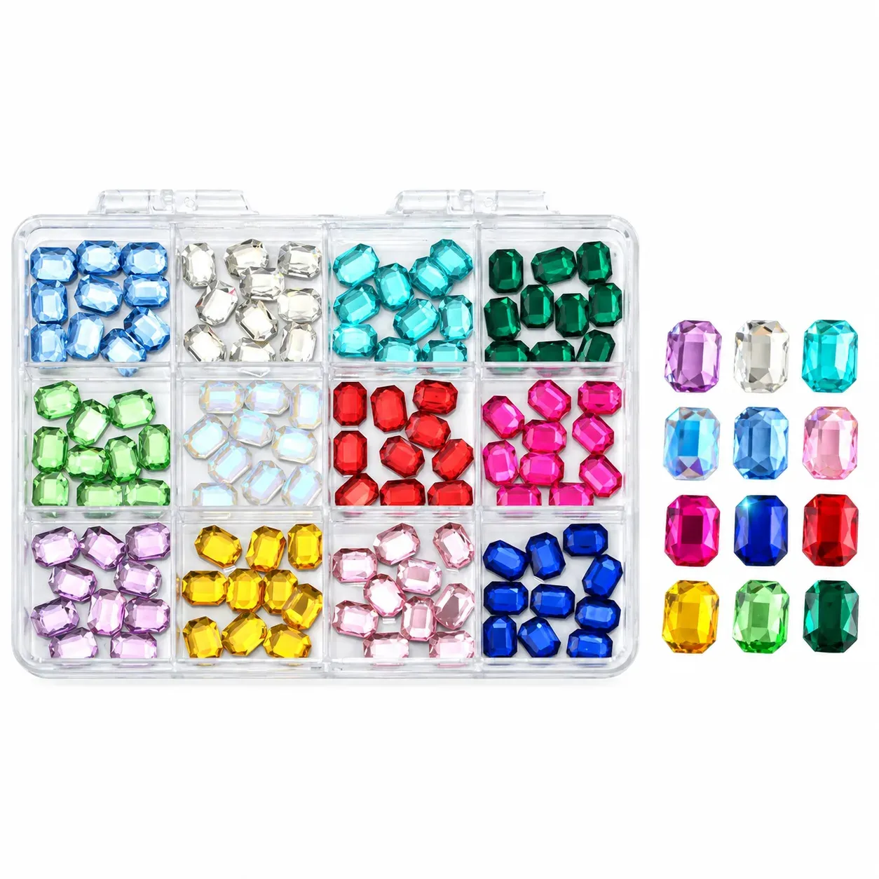 CAJA CRISTAL RECTANGULAR LUCY NAILS - Image 2