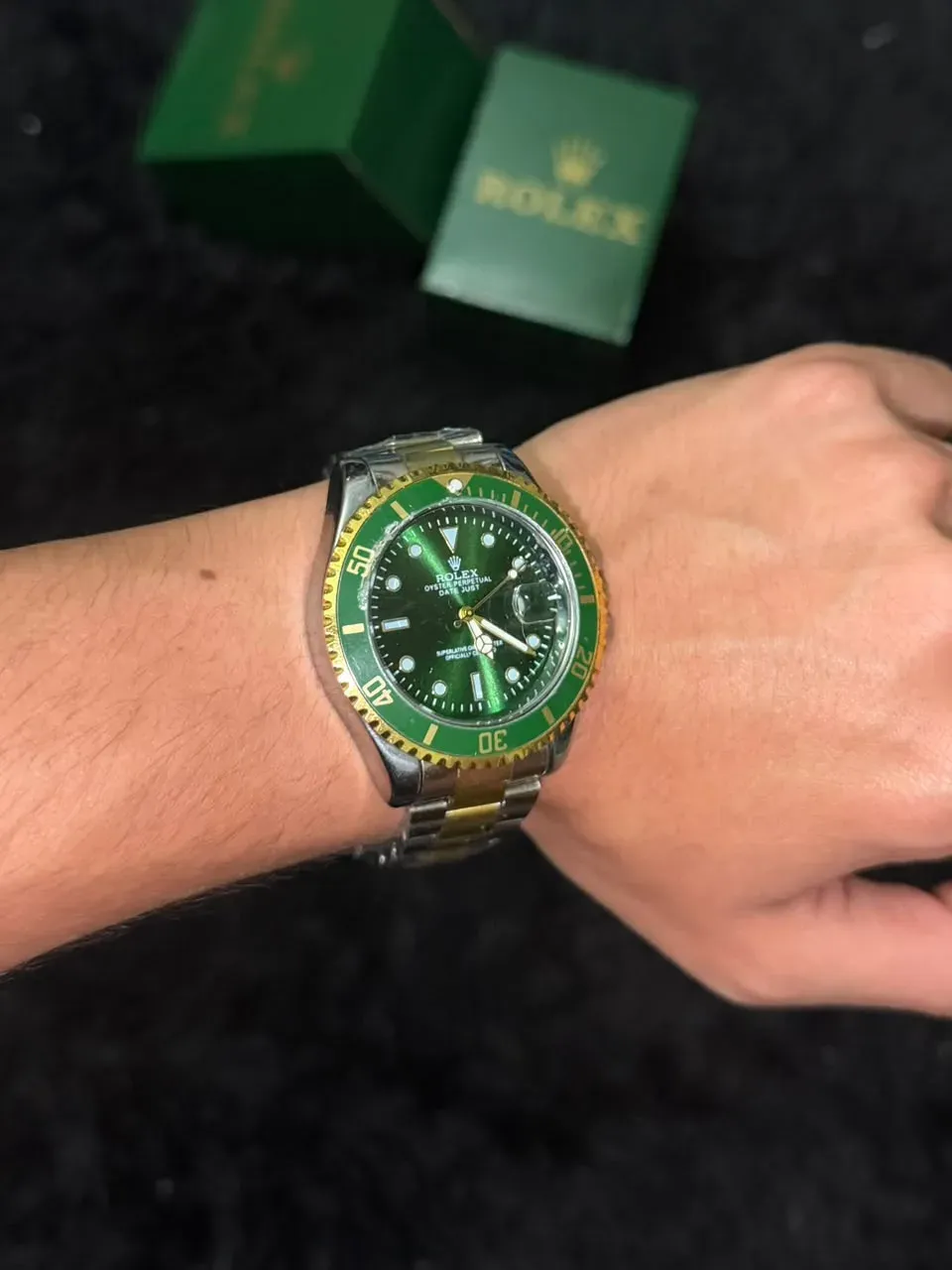 Rolex mix verde