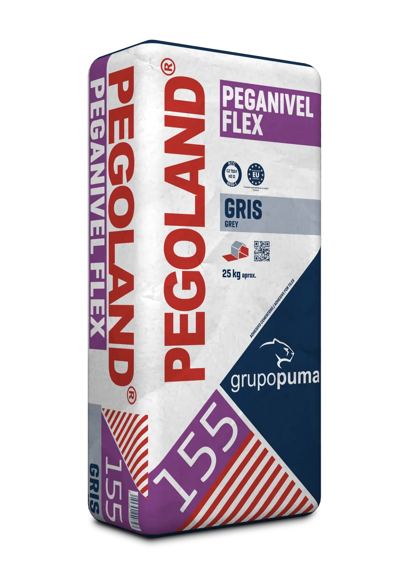 PEGOLAND FLEX GRIS X 25 KG - Image 2