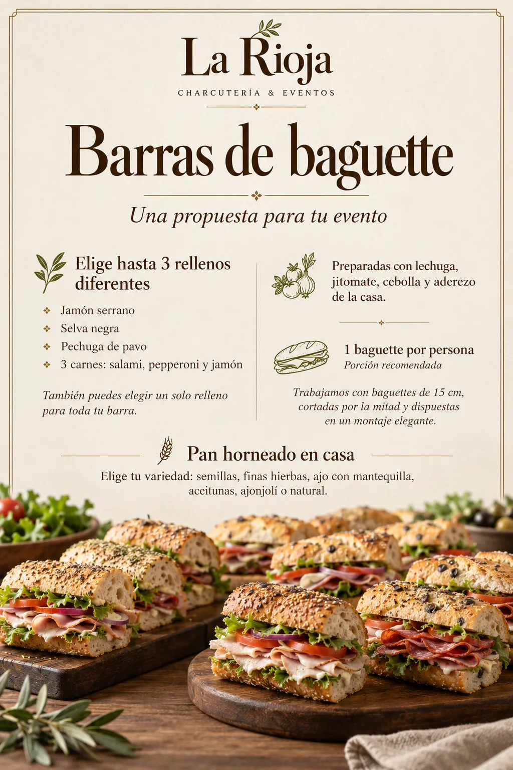 Barras de Baguette