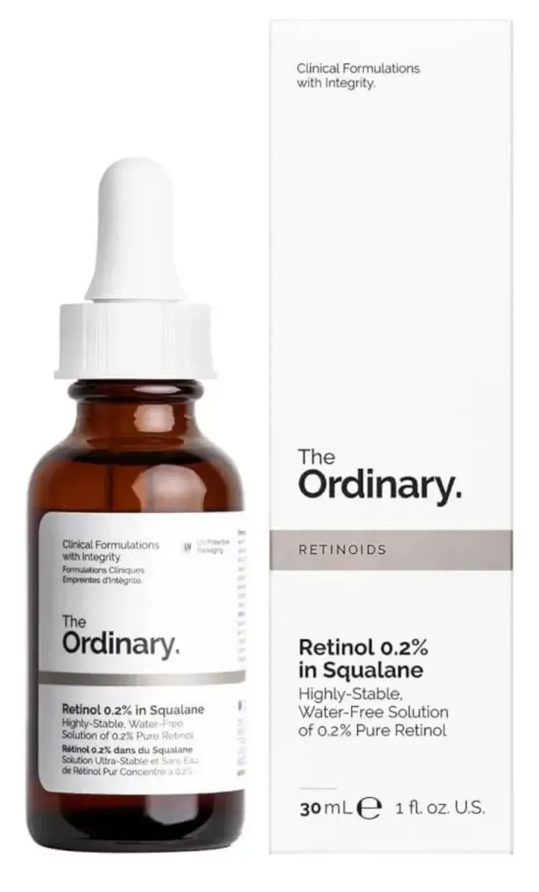 The Ordinary Sérum Retinol 0.2% in Squalane - 30 mL.
