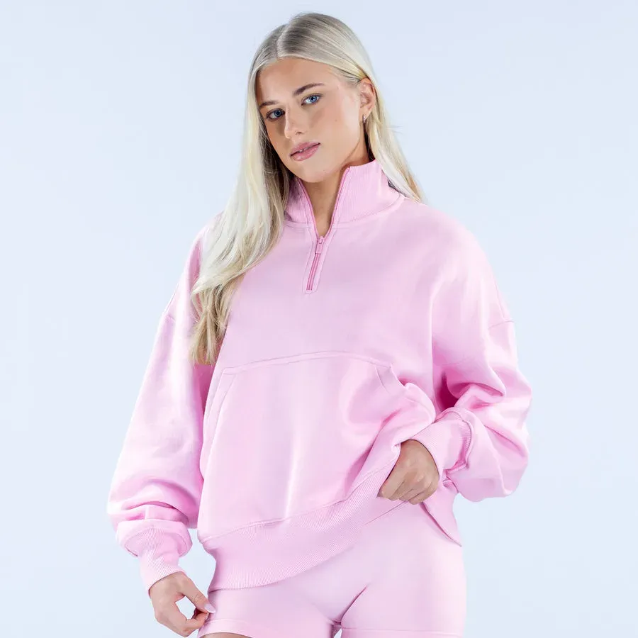DFYNE Signature Quarter Zip Sweatshirt