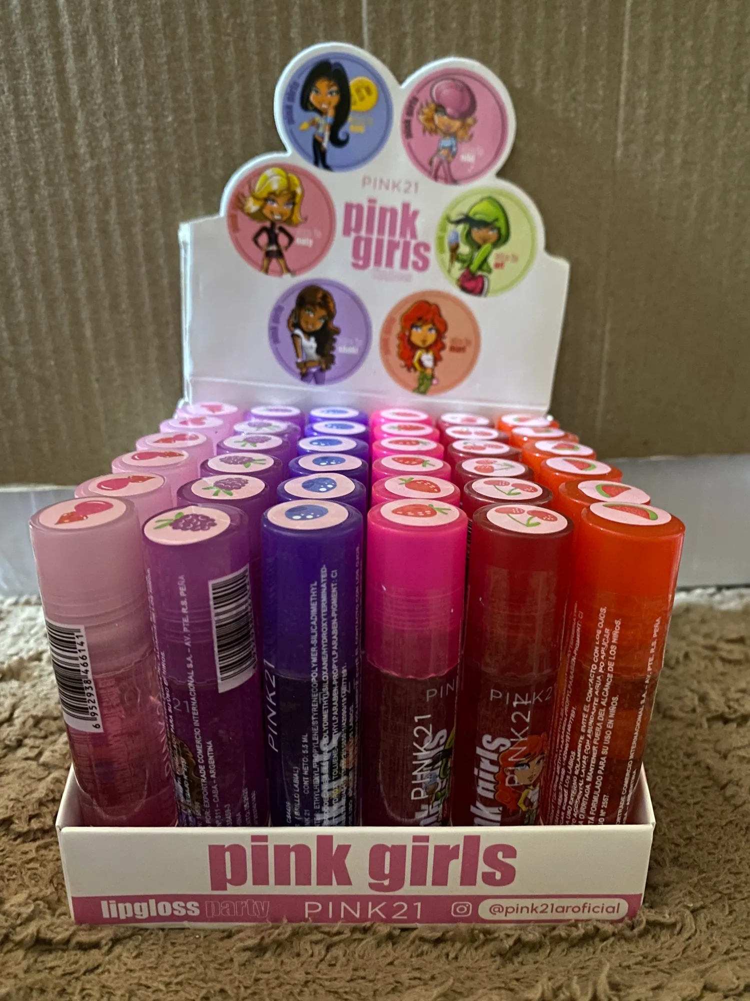 Gloss frutal 