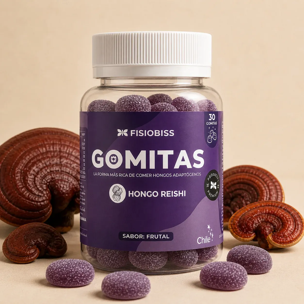 Gomitas Hongo Reishi 