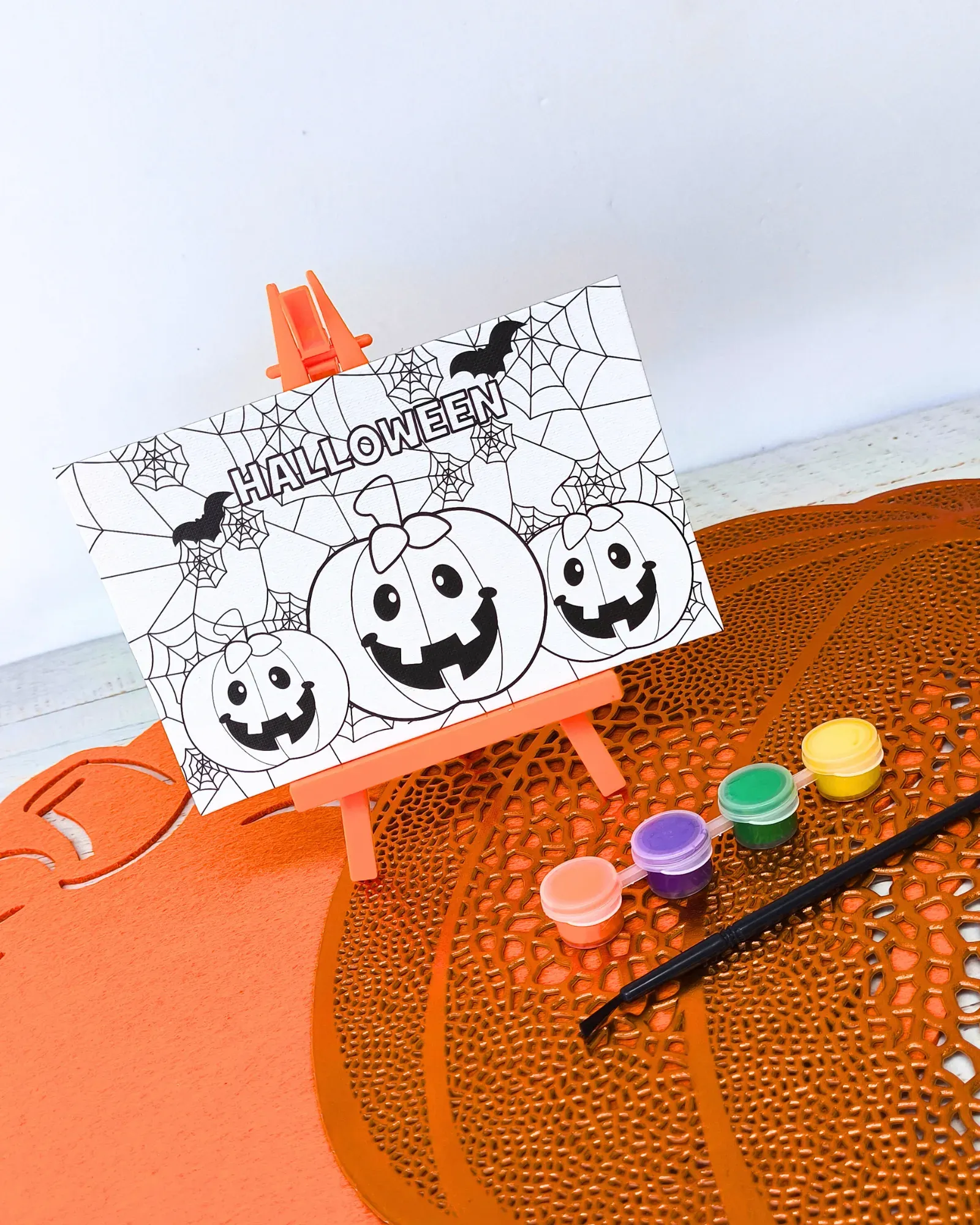 Kit para pintar tus: Cuadros de Halloween - imagen 2