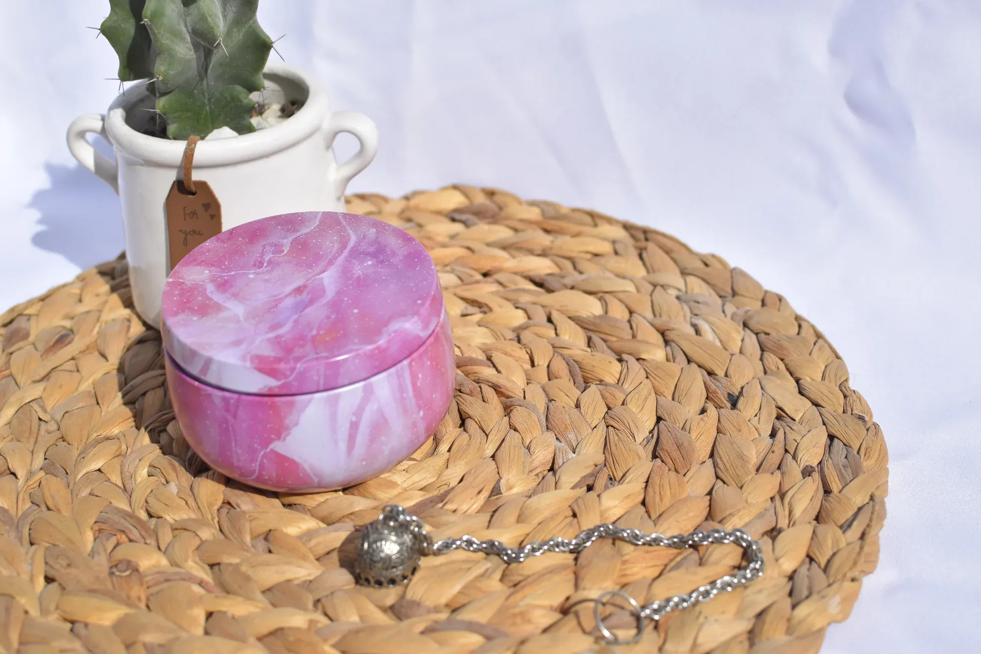 Vela Universo Rosa