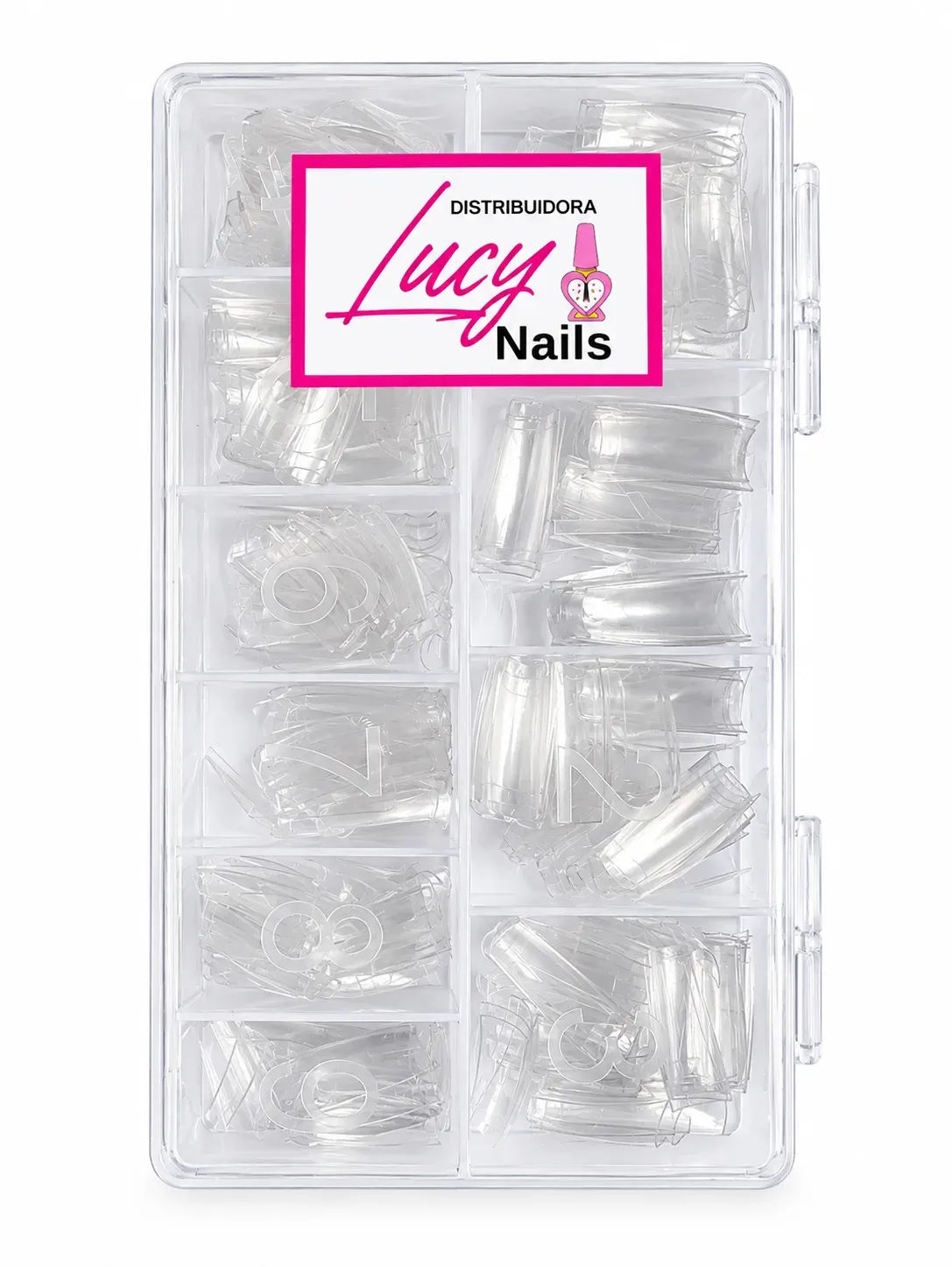 TIP SQUARE CRISTAL LUCY NAILS