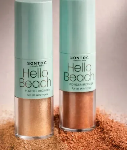 Polvo Bronceador Hello Beach Macchiato MONTOC - Image 1