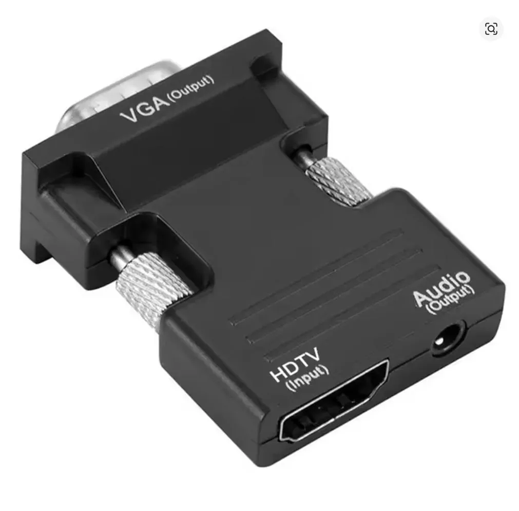 Adaptador HDMI-VGA (con audio)