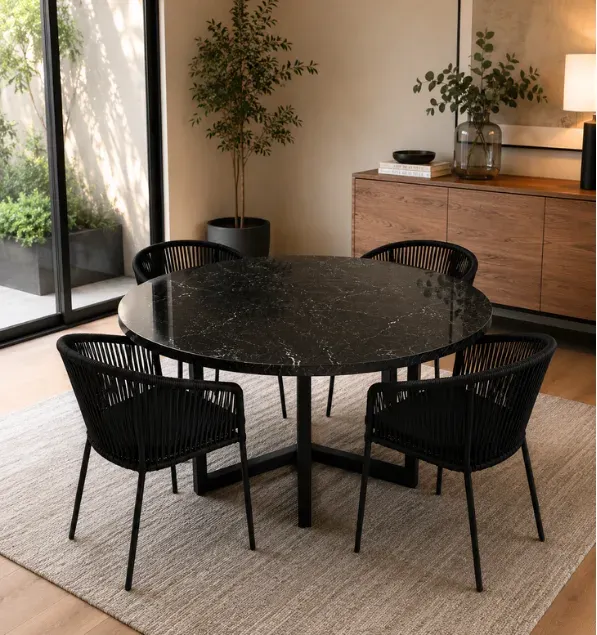 Comedor Aura Granito (Circular) 4 Personas