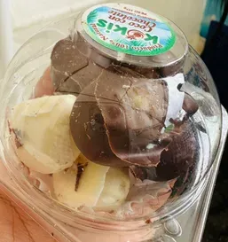 Coco con chocolate
