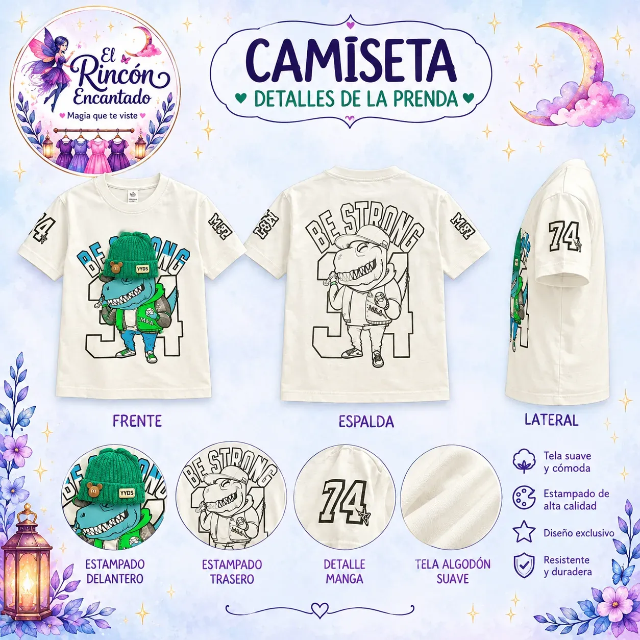 Camiseta de algodón 