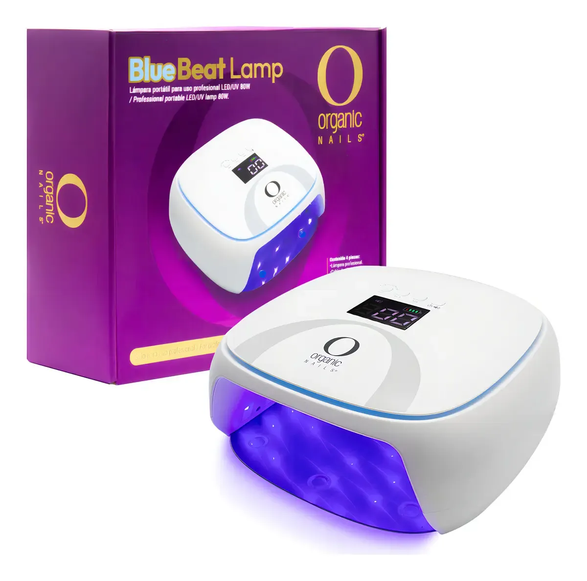 LAMPARA PARA UÑAS BLUE BEAT ORGANIC NAILS