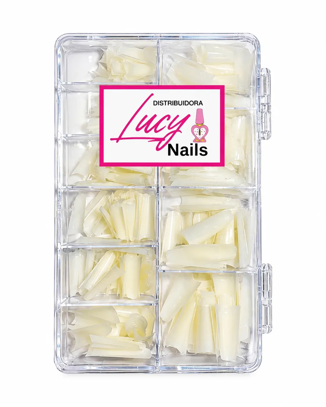 TIP COFFIN NATURAL LUCY NAILS