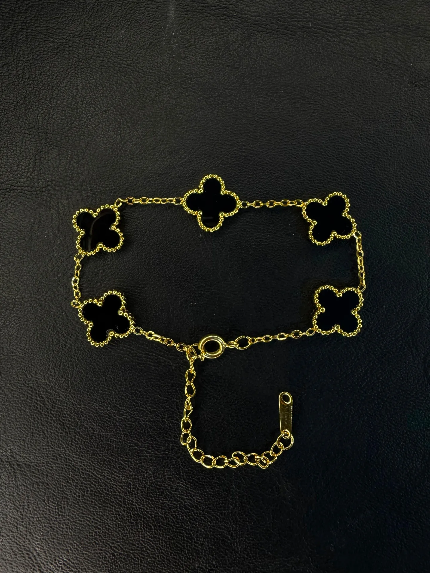 Pulsera van cleef negra