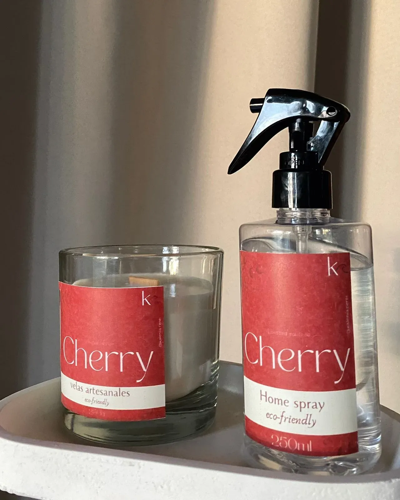 Vela de cherry