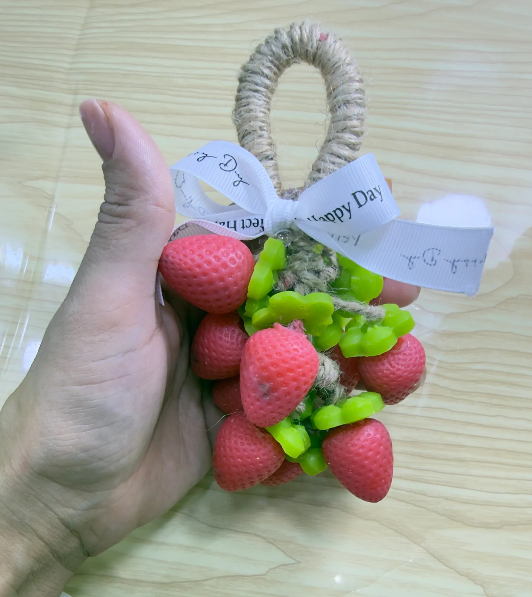 Mini racimo fresas 