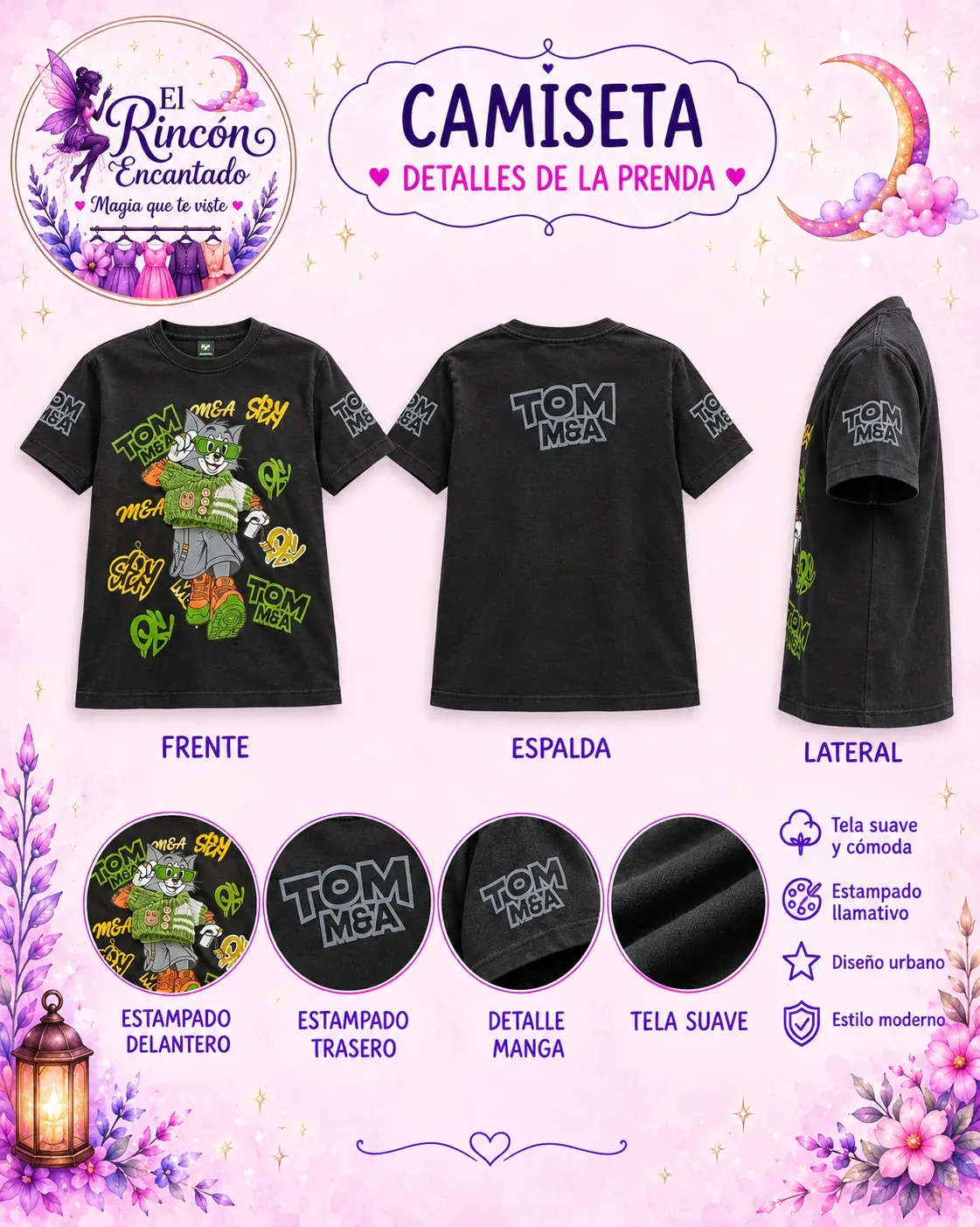 Camiseta de algodón 