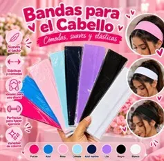 Bandas para el cabello