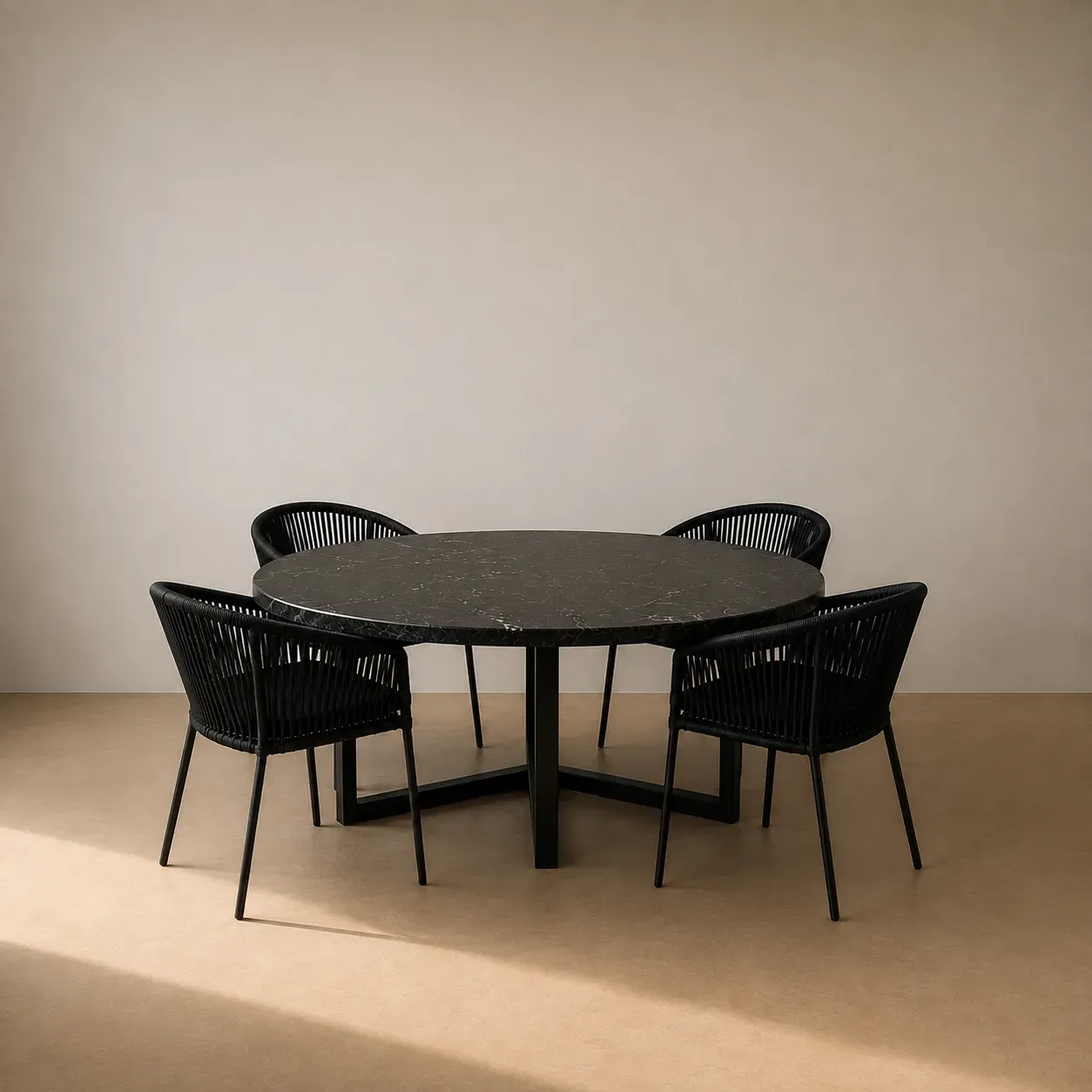Comedor Aura Granito (Circular) 4 Personas - Image 1