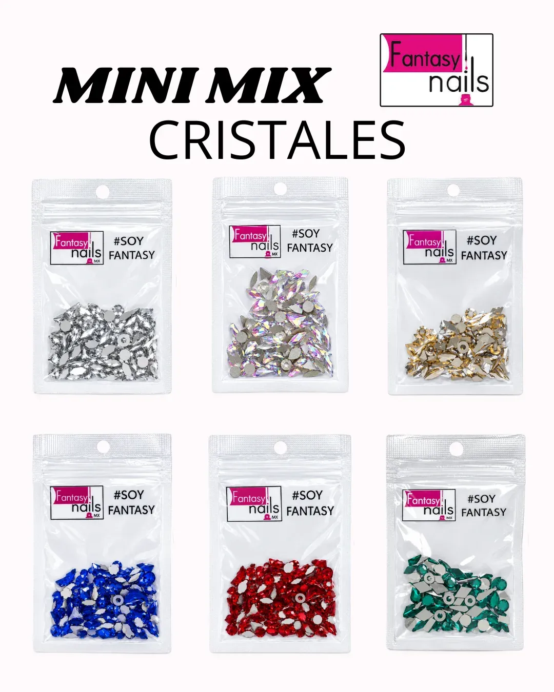CRISTAL MIX FORMAS FANTASY NAILS