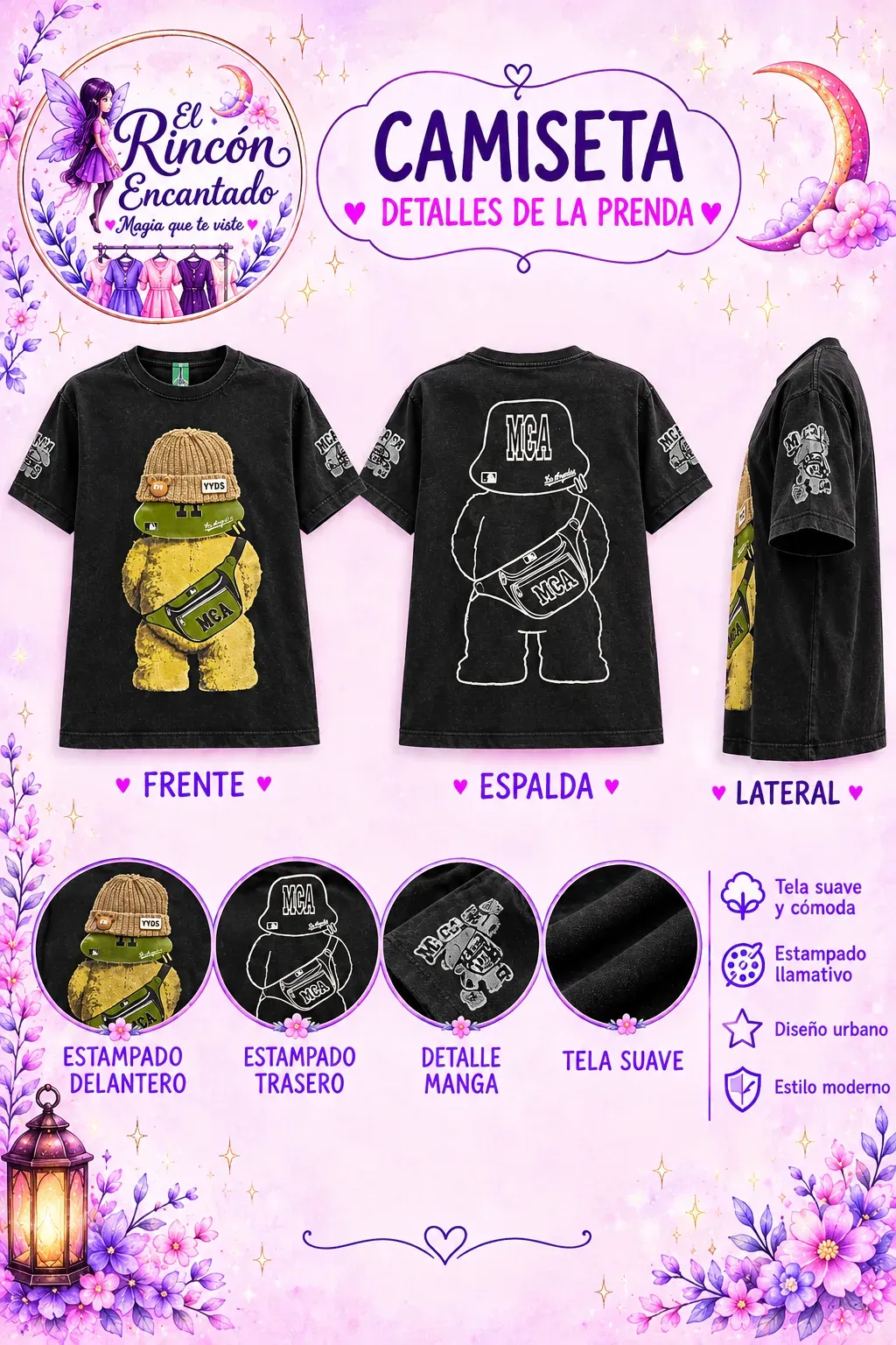 Camiseta de algodón 