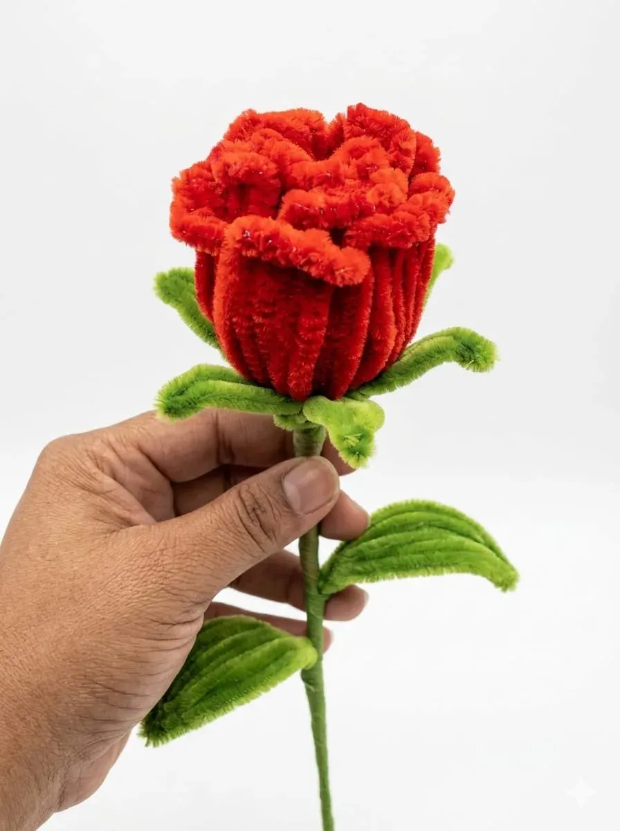 Handmade Single Rose - Image 2