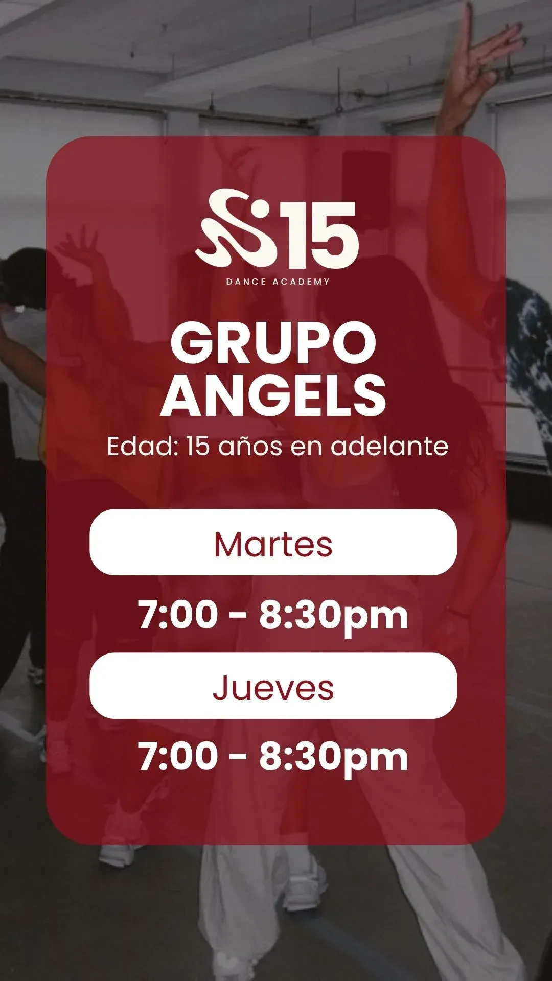 ANGELS ( JOVENES - ADULTOS)- BAILE