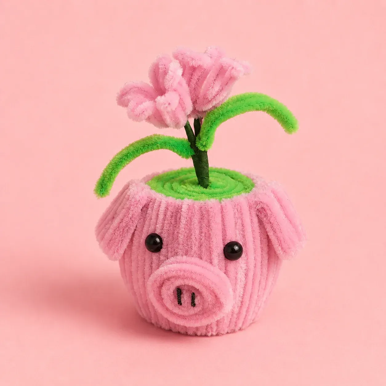 Handmade Pig Flower Pot - Image 1