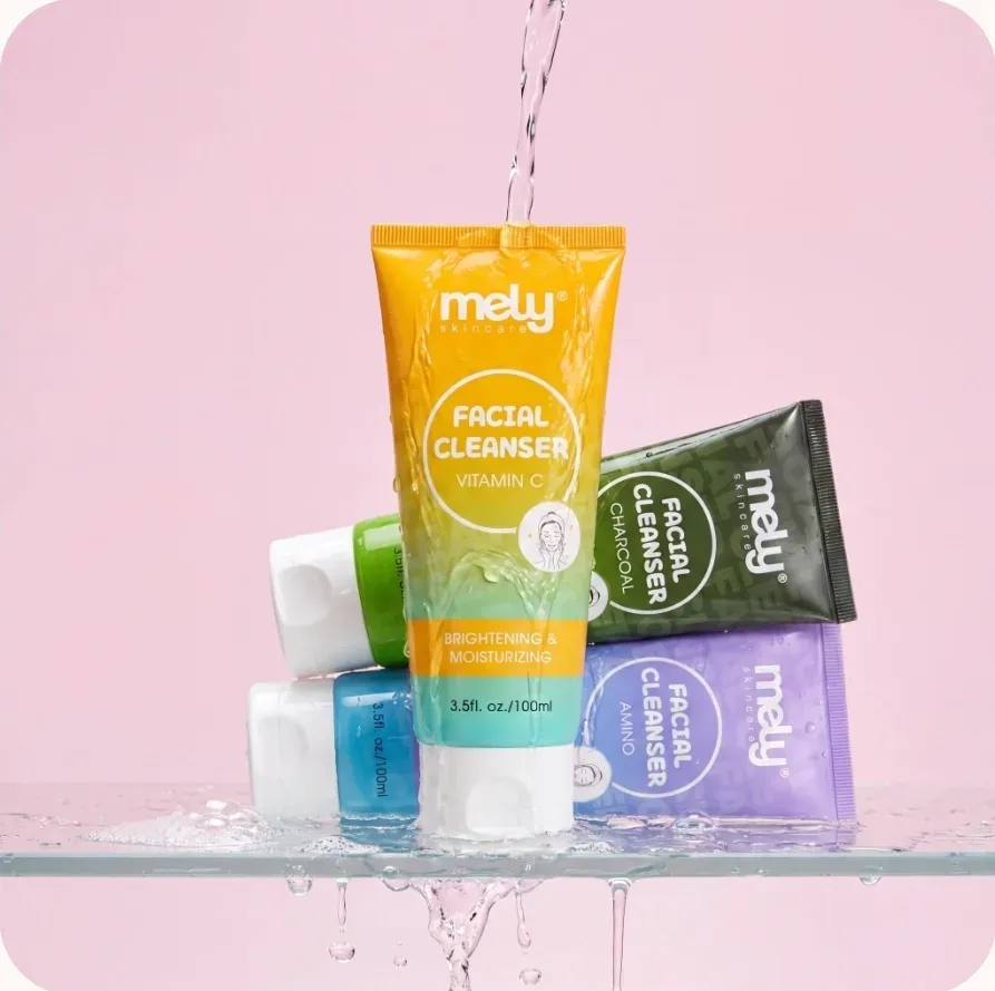 MELY CLEANSER FACIAL (AMINOÁCIDOS/VITAMINA C/CHARCOAL) - 100 ml. 