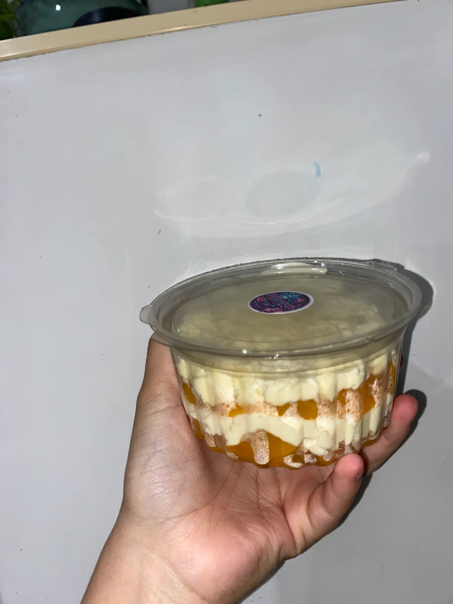 DURAZNO CON CREMA