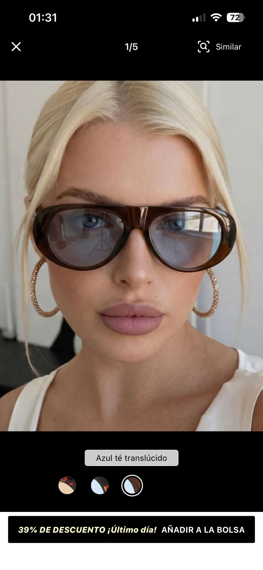 Lentes EMMA -choco blue - Image 2