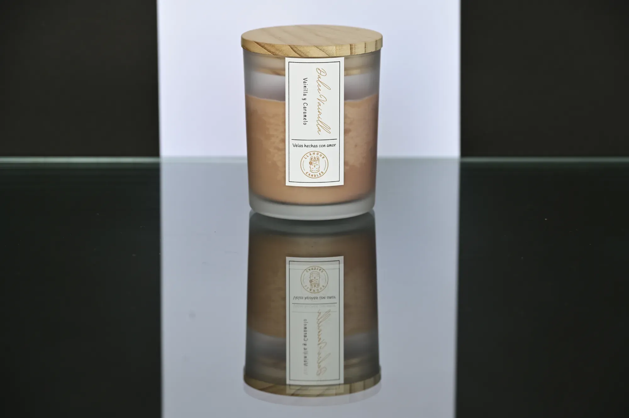 Vela Aromática Decorada - Dulce Vainilla