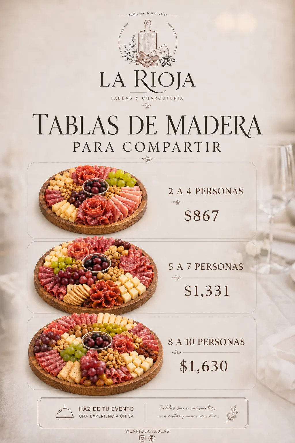 Charolas de Madera