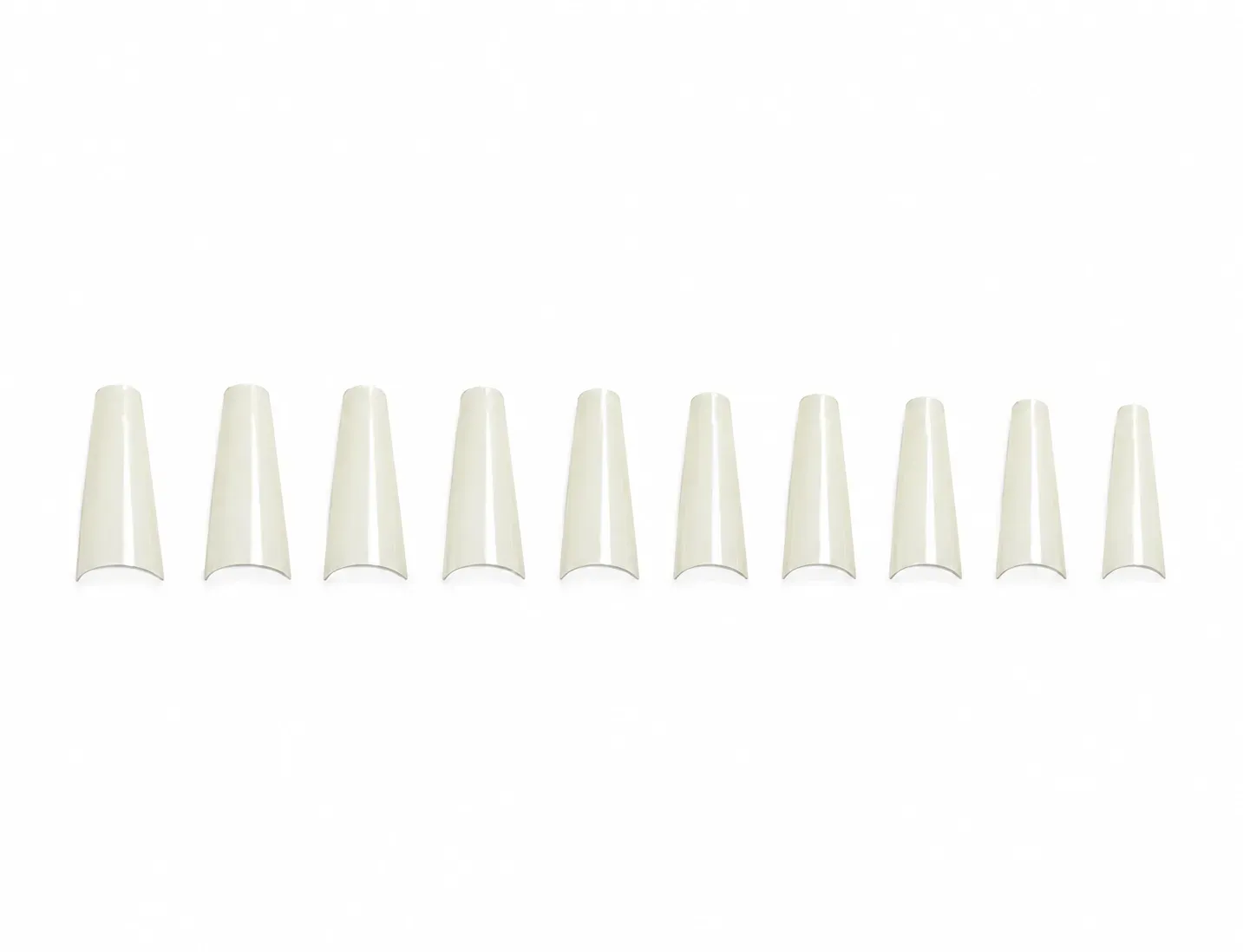 TIP COFFIN NATURAL LUCY NAILS - Image 2