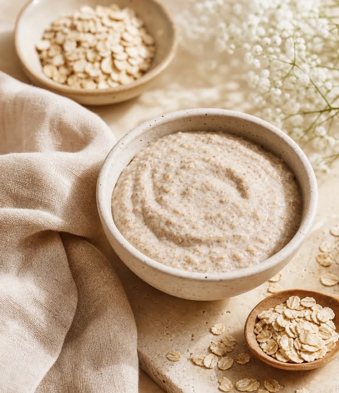 Exfoliante de avena