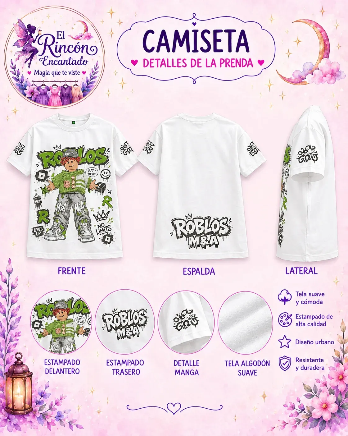 Camiseta de algodón 