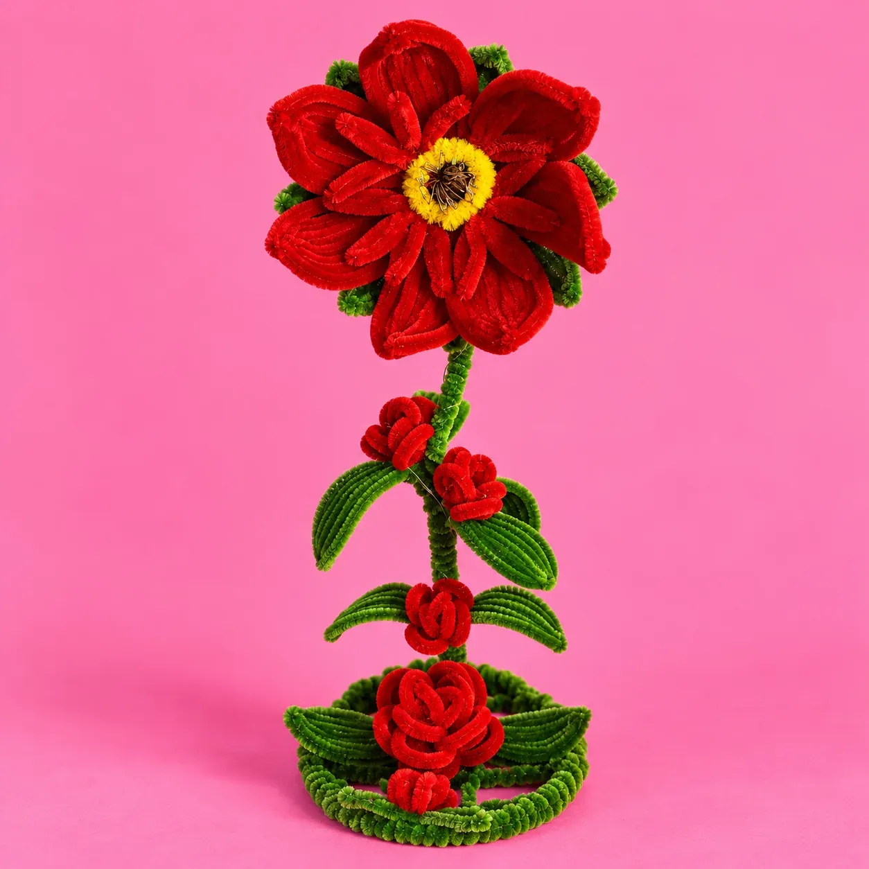 Handmade Rose Garden Decoration