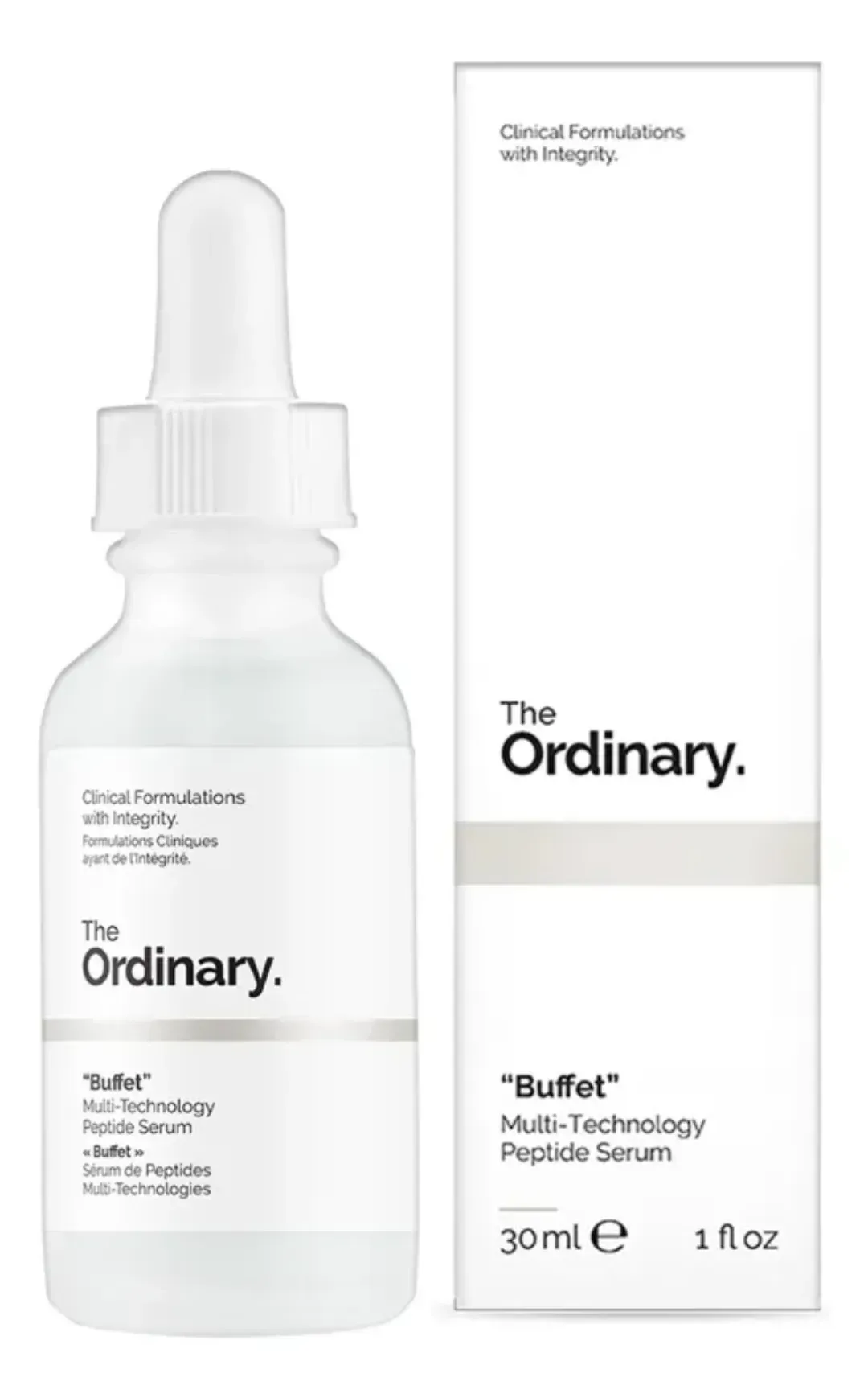 The Ordinary "Buffet" Multi-Technology Peptide Sérum + HA - 30 mL.