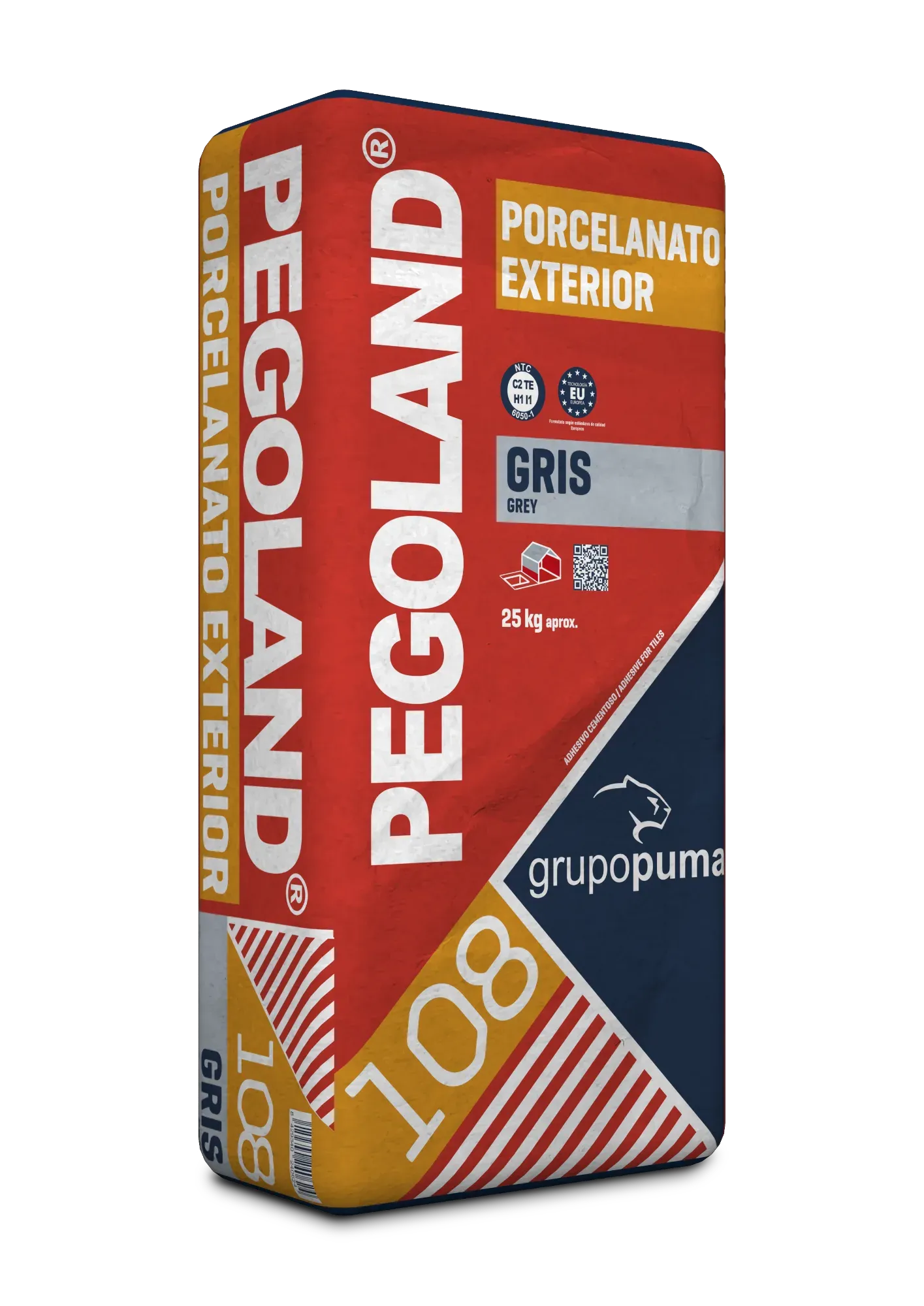 PEGOLAND PORCELANATO INTERIORES GRIS X 25 KG - Image 2