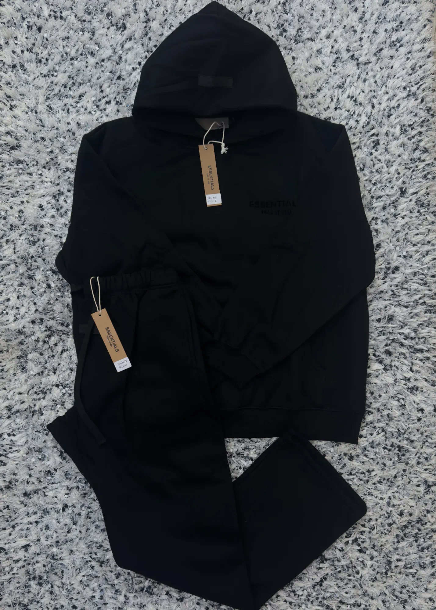 Essentials suits Negro washed