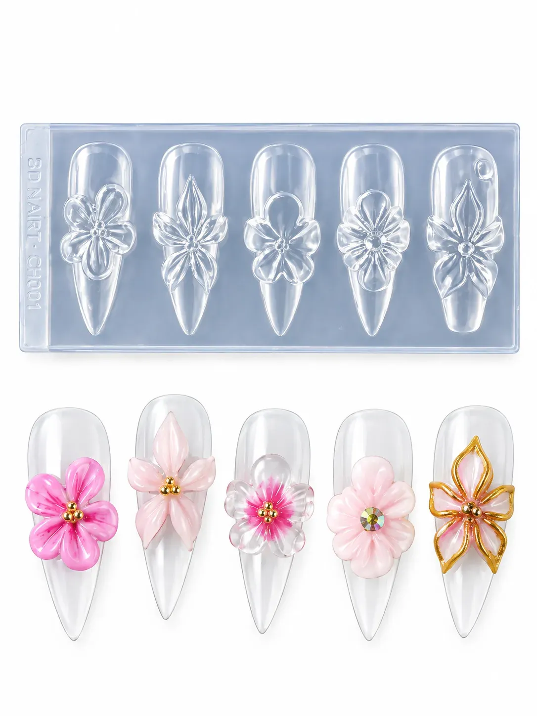 MOLDE PARA FLORES 