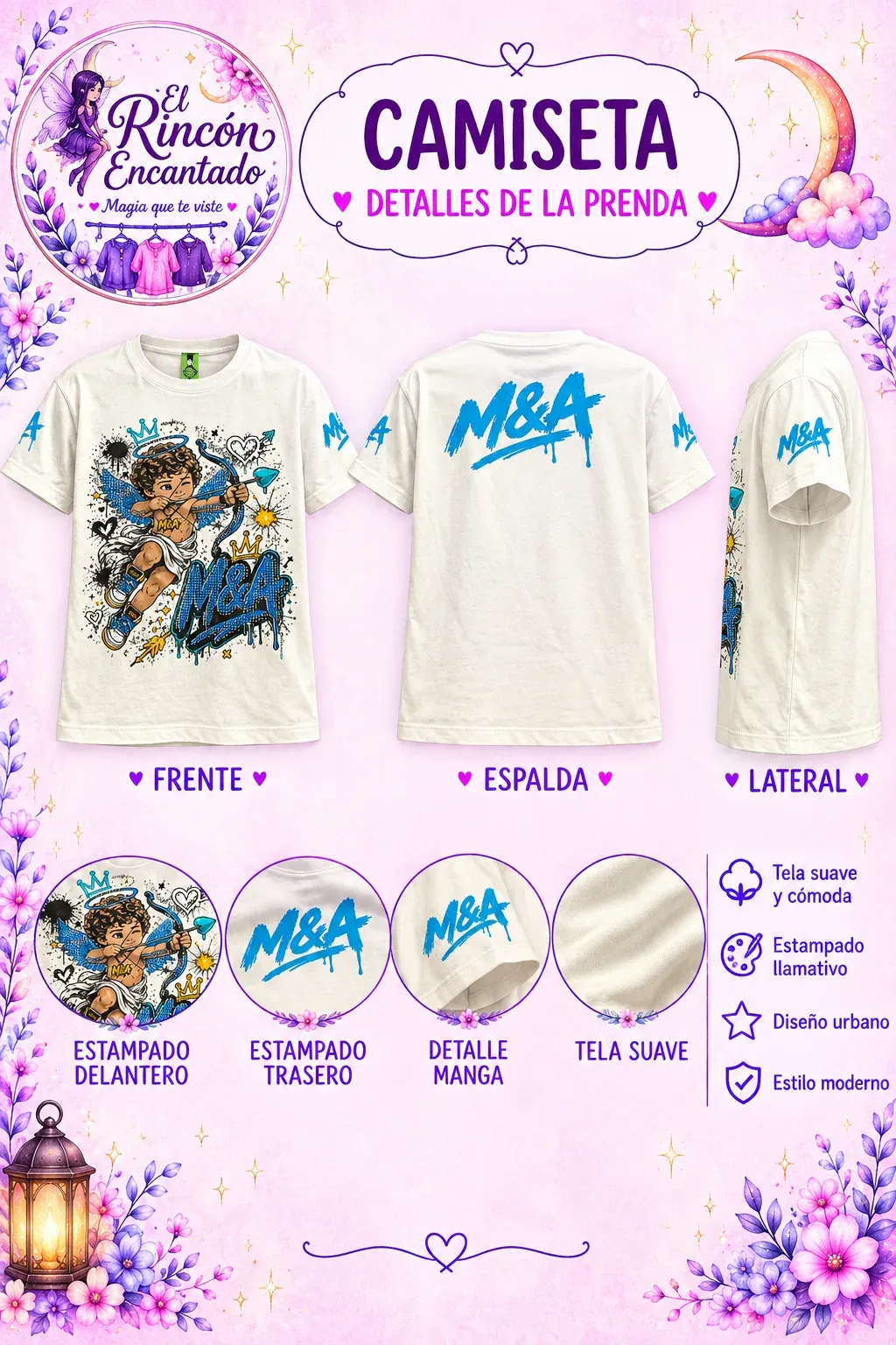 Camiseta de algodón 