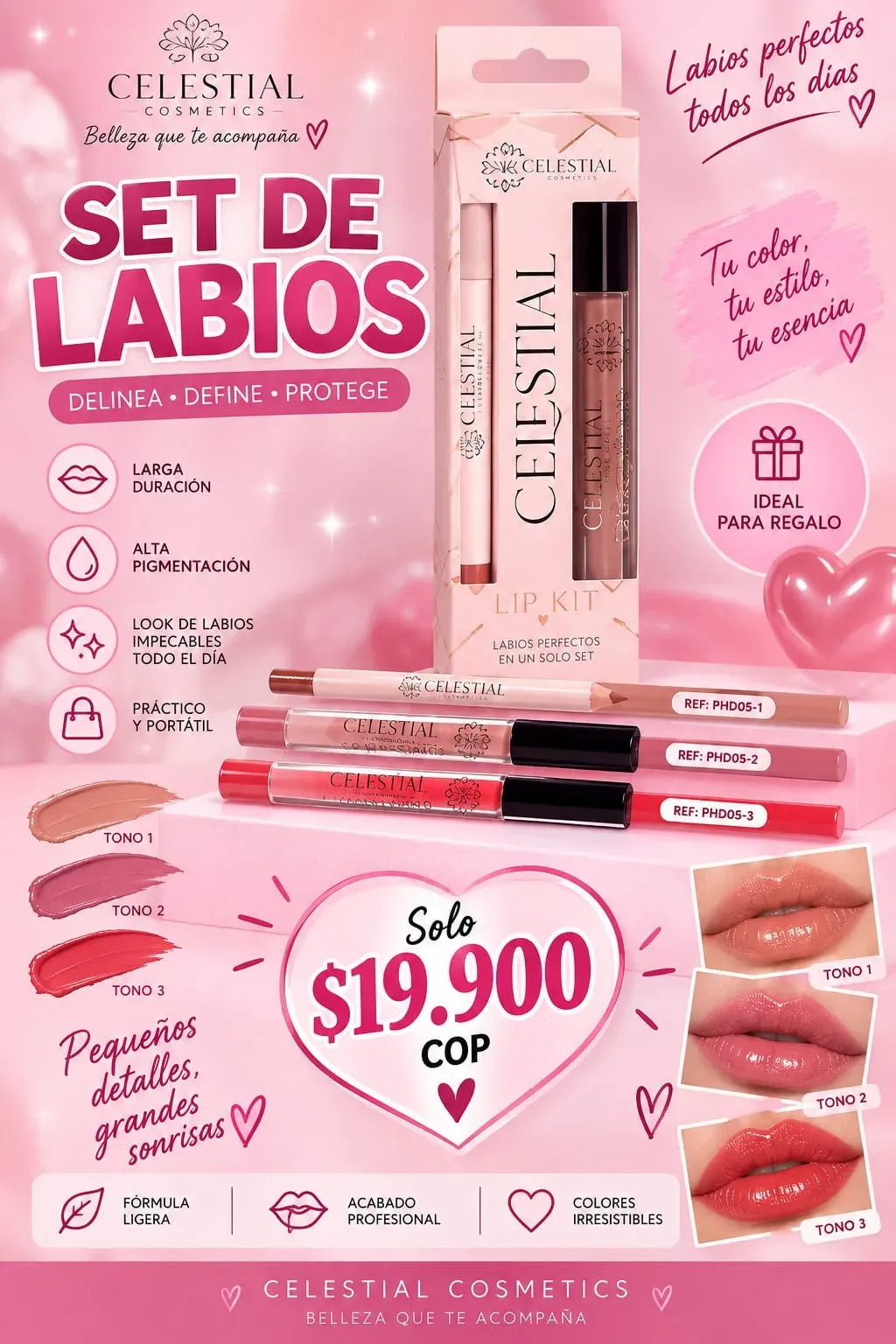 Set de Labios CELESTIAL