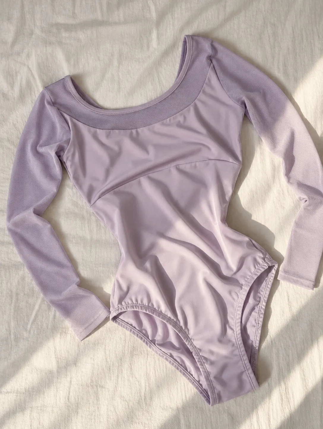 Malla lila mangas largas A29