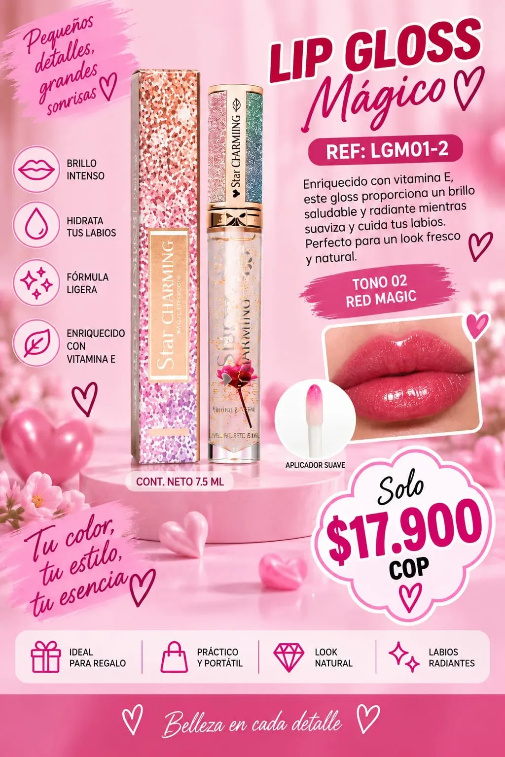 Lip Gloss Mágico STAR CHARMING - Image 2
