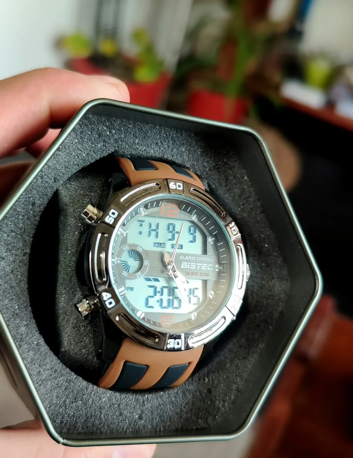 Reloj Bistec Alarm Chrono – Deportivo Adventure (Diseño Táctico & Urbano)
