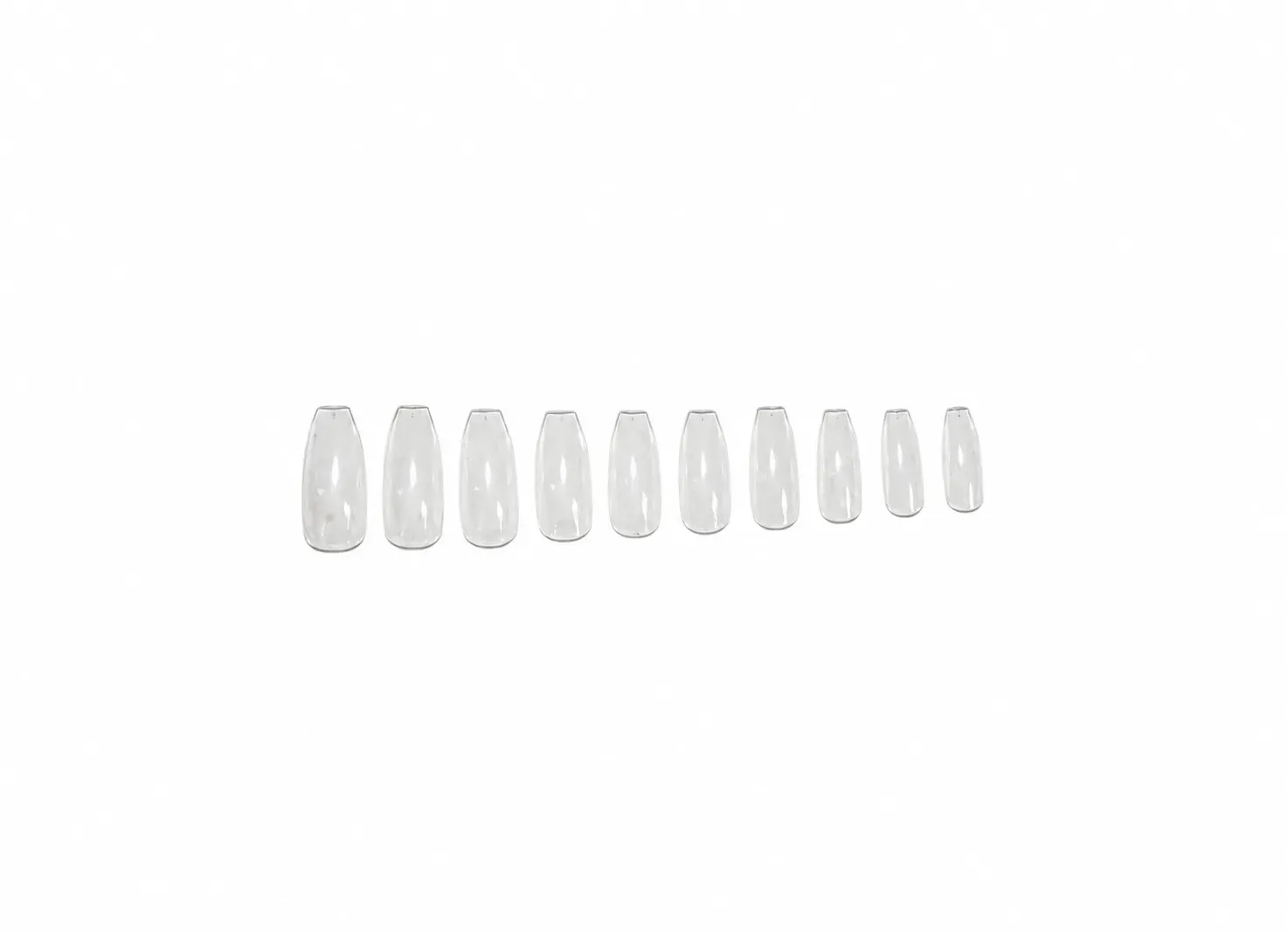 TIP BALLERINA CRISTAL SOFT GEL LUCY NAILS - Image 2